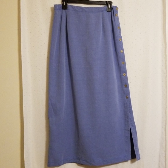 Vintage Dresses & Skirts - Vintage | Light Blue Midi Skirt